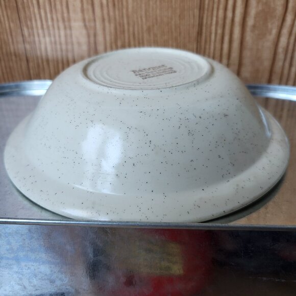 2 Vintage Stoneware 6" Bowls John Tams Limited " Banquet Poppy" - Picture 7 of 11